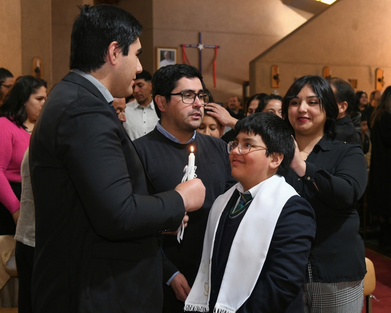 Jóvenes asumen liderazgo formativo y vida sacramental en Salesiano Concepción